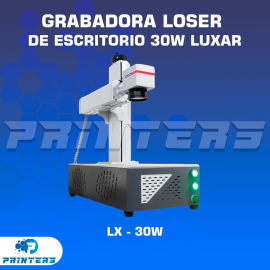 Grabadora Láser de Escritorio 30W – Luxar | Para Marcado e Metal y Plásticos