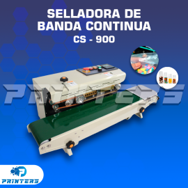 Selladora de Bolsas con Banda Continua CS-900