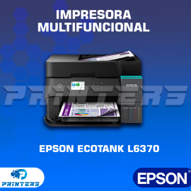 Impresora Multifuncional Epson EcoTank L6370 – Wi-Fi, Doble Cara y Alimentador Automático de Documentos (ADF)