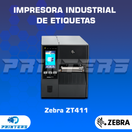 Impresora Industrial de Etiquetas Zebra ZT411 – Potente, Flexible y de Alto Rendimiento