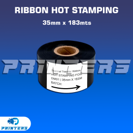 ROLLO RIBBON HOT STAMPING FOIL 35mm x 183mts