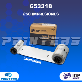 CINTA RIBBON IDP SMART 51 CH – 653318 LAMINADOR – PARA IMPRESORA DE CARNETS