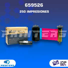 CINTA RIBBON IDP SMART 51 CH – 659526 YMCKO – PARA IMPRESORA DE CARNETS