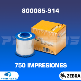 Cintas Ribbon Zebra 800085-914 Laminador para impresoras de carnets Zebra ZXP Series 7