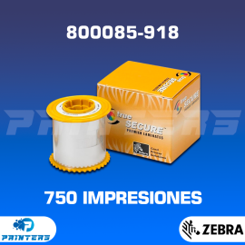 Cintas Ribbon Zebra 800085-918 Laminador para impresoras de carnets Zebra ZXP Series 7