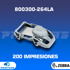 Cinta Ribbon Zebra 800300-264LA Efecto Metálico para impresoras de carnets Zebra ZC300