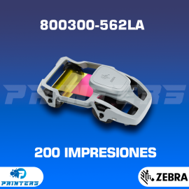 Cintas Ribbon Zebra 800300-562LA Efecto Perlado para impresora de carnets Zebra ZC300