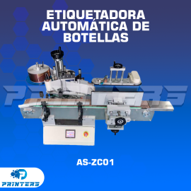 Etiquetadora Automática para Botellas Redondas – Modelo AS-ZC01
