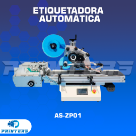 Etiquetadora Automática para Superficies Planas – Modelo AS-ZP01