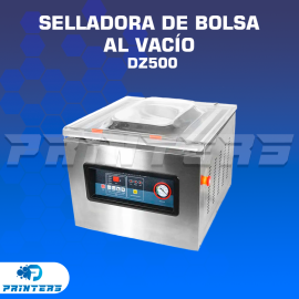 Selladora de Bolsa al Vacío DZ500 – Cámara en Acero Inoxidable