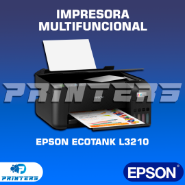IMPRESORA MULTIFUNCIONAL DE TINTA EPSON ECOTANK L3210