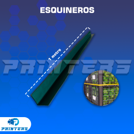 Esquinero de Plástico Reciclado 1 m – Protección Duradera para Agroindustrias