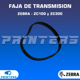 FAJA DE TRANSMISIÓN PARA IMPRESORA DE CARNETS ZEBRA ZC100 y ZC300