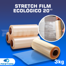 Stretch Film ecológico biodegradable de 20'' Altura 50cm - 3kg - Caja x4 unid