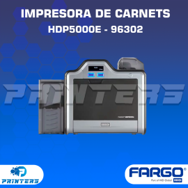 Impresora de Carnets Fargo HDP5000e (Modelo 96302) — Alta Definición y Seguridad Profesional