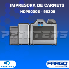 Impresora De Carnets Fargo HDP5000e - 96305 – Retransferencia Y Alta Seguridad