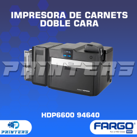 IMPRESORA DE CARNETS FARGO - HDP6600 94640 DOS CARAS