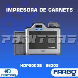 Impresora de Carnets Fargo HDP5000e (Modelo 96302) — Alta Definición y Seguridad Profesional
