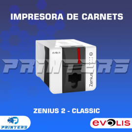 Impresora de Carnets Evolis Zenius 2 Classic USB – Impresión Profesional de Tarjetas PVC