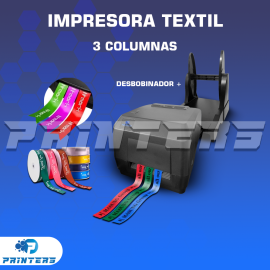 IMPRESORA TEXTIL A 3 COLUMNAS PRINTERS P300BA
