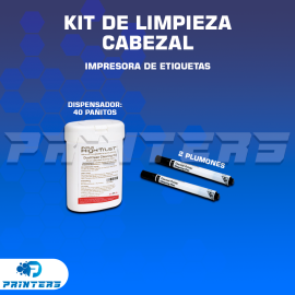 Kit de Limpieza para Cabezal de Impresora de Etiquetas