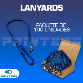 LANYARD - CINTILLOS - ACOLLADOR - LANYER / PAQUETE DE 100 UNID