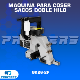 Máquina de Coser Sacos GK26-2F Doble Hilo Portátil