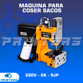 Máquina para Coser Sacos 220V Modelo Japonés GK9PJ | Industrial Portátil