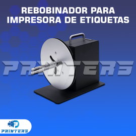 REBOBINADOR AUTOMÁTICO RB10 PARA IMPRESORA DE ETIQUETAS AUTOADHESIVAS