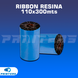 Ribbon Resina 110x300mts Para Impresoras de Etiquetas