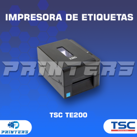 Impresora de Etiquetas por Transferencia Térmica-TSC TE200