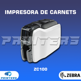 Impresora de Carnets ZEBRA ZC100 – Impresión a Una Cara