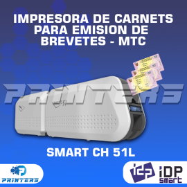 Impresora De Carnets Con Laminadora Para Emisión De Brevetes – MTC – SMART-51L (IDP Smart)