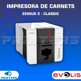 Impresora de Carnets Evolis Zenius 2 Classic USB – Impresión Profesional de Tarjetas PVC