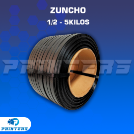 Zuncho 1/2" – Rollo 5 kg - Ideal para Cajas Ligeras y Embalaje Seguro